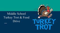 Turkey Trot & Food Drive
